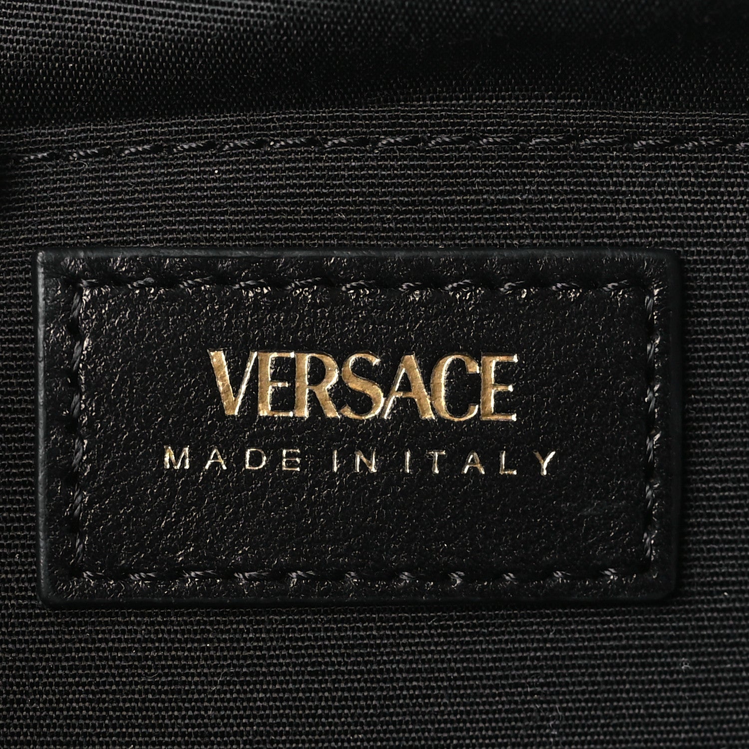 Versace Nappa Quilted Medium Medusa Camera Bag Black 6 of 8