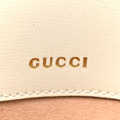 Gucci Azalea Calfskin Horsebit 1955 Shoulder Bag Mystic White 8 of 16