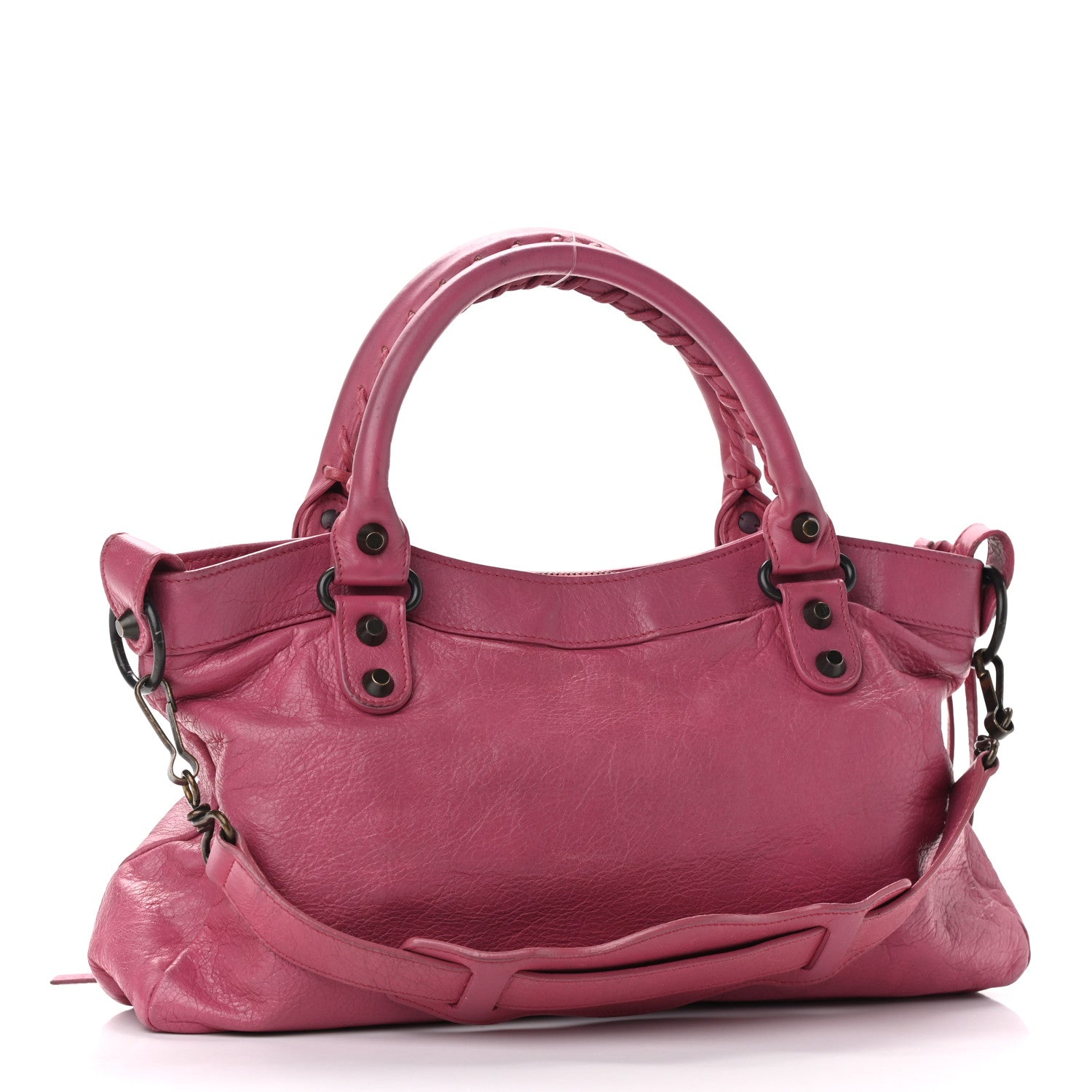 Balenciaga Agneau Classic Hardware First Framboise 3 of 13