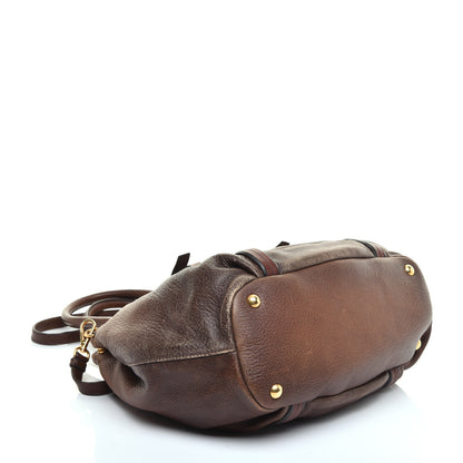 Prada Glace Calf Ombre Bauletto Argilla Sfumato 4 of 9