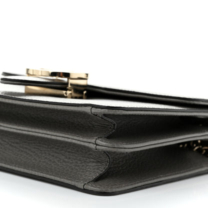 Gucci Dollar Calfskin Small Interlocking G Shoulder Bag Loess 10 of 10