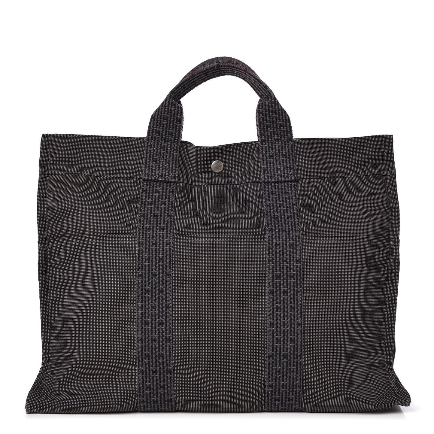 Canvas Herline MM Tote Grey
