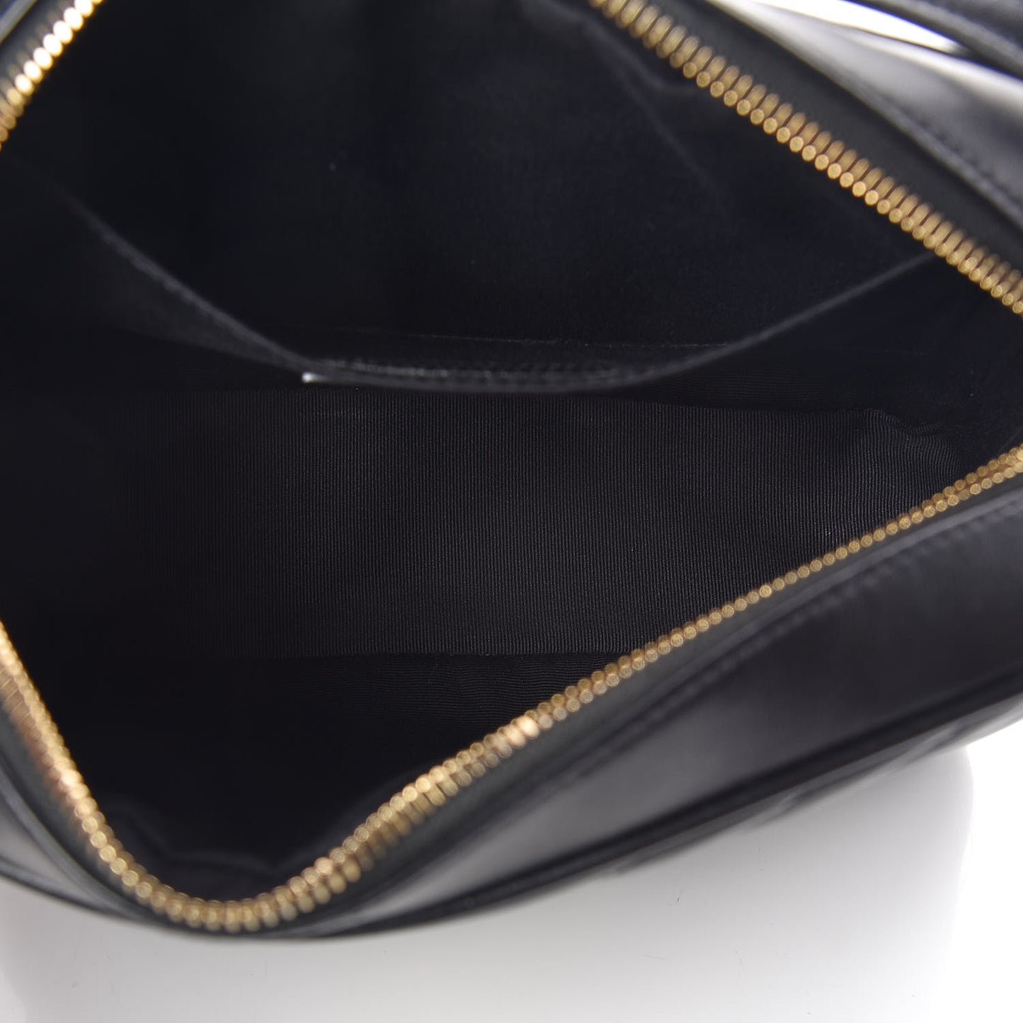 Calfskin Matelasse Monogram Lou Camera Bag Black
