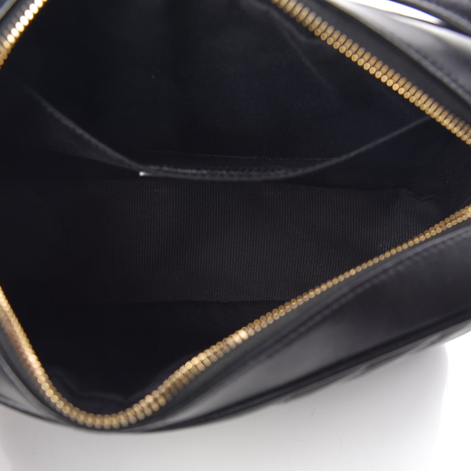 Saint Laurent Calfskin Matelasse Monogram Lou Camera Bag Black 7 of 9