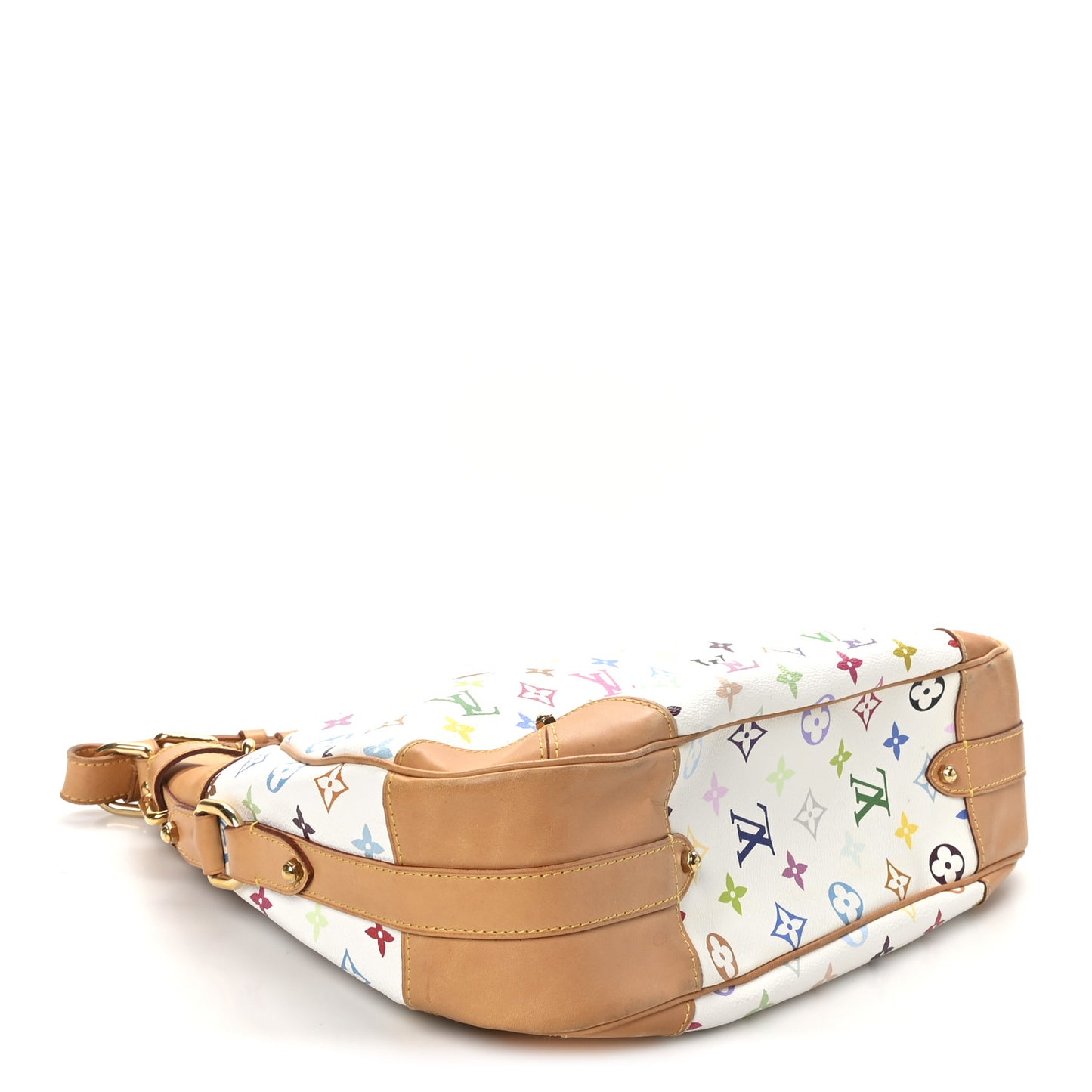 Monogram Multicolor Greta White