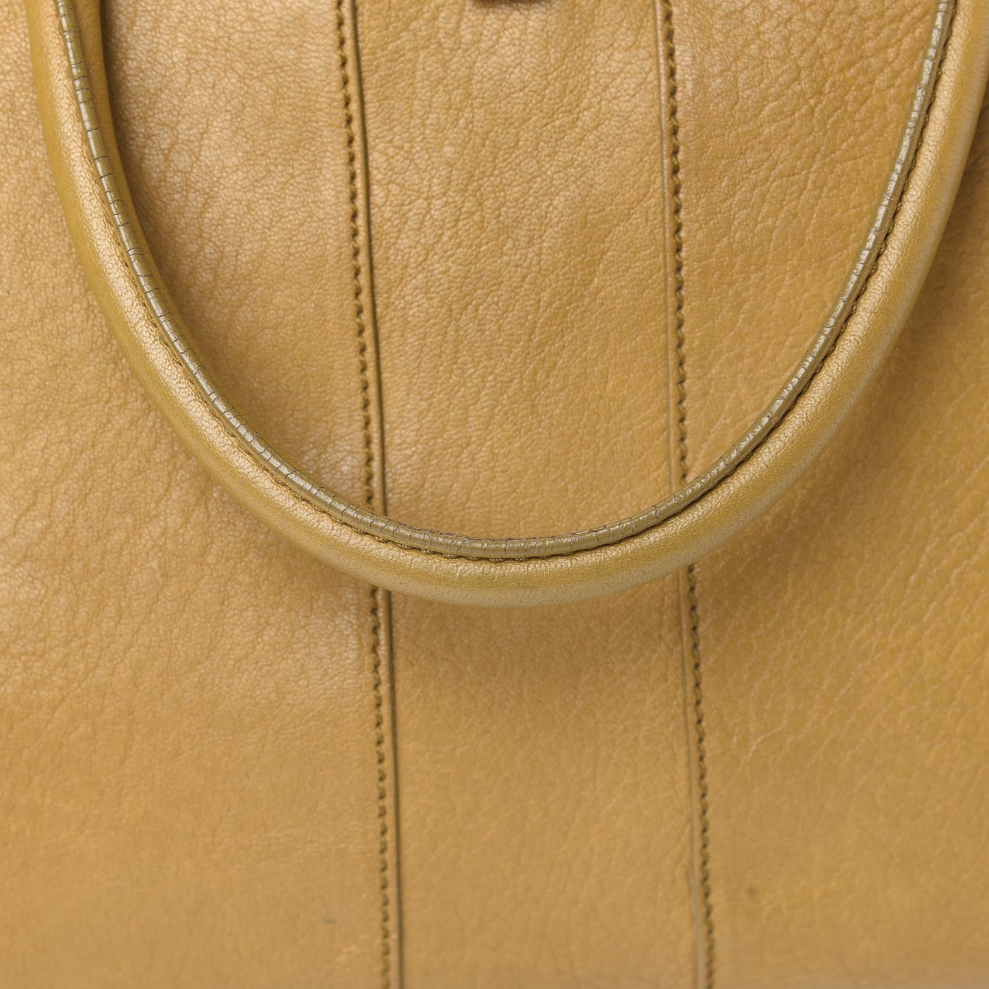 Sheepskin Large Cabas ChYc Mustard