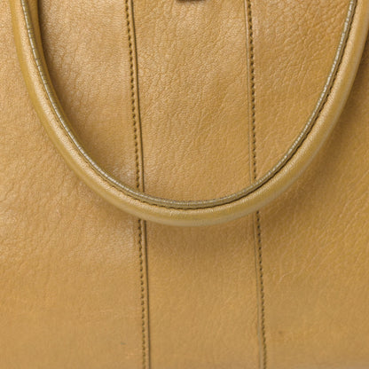 Saint Laurent Sheepskin Large Cabas ChYc Mustard 11 of 16