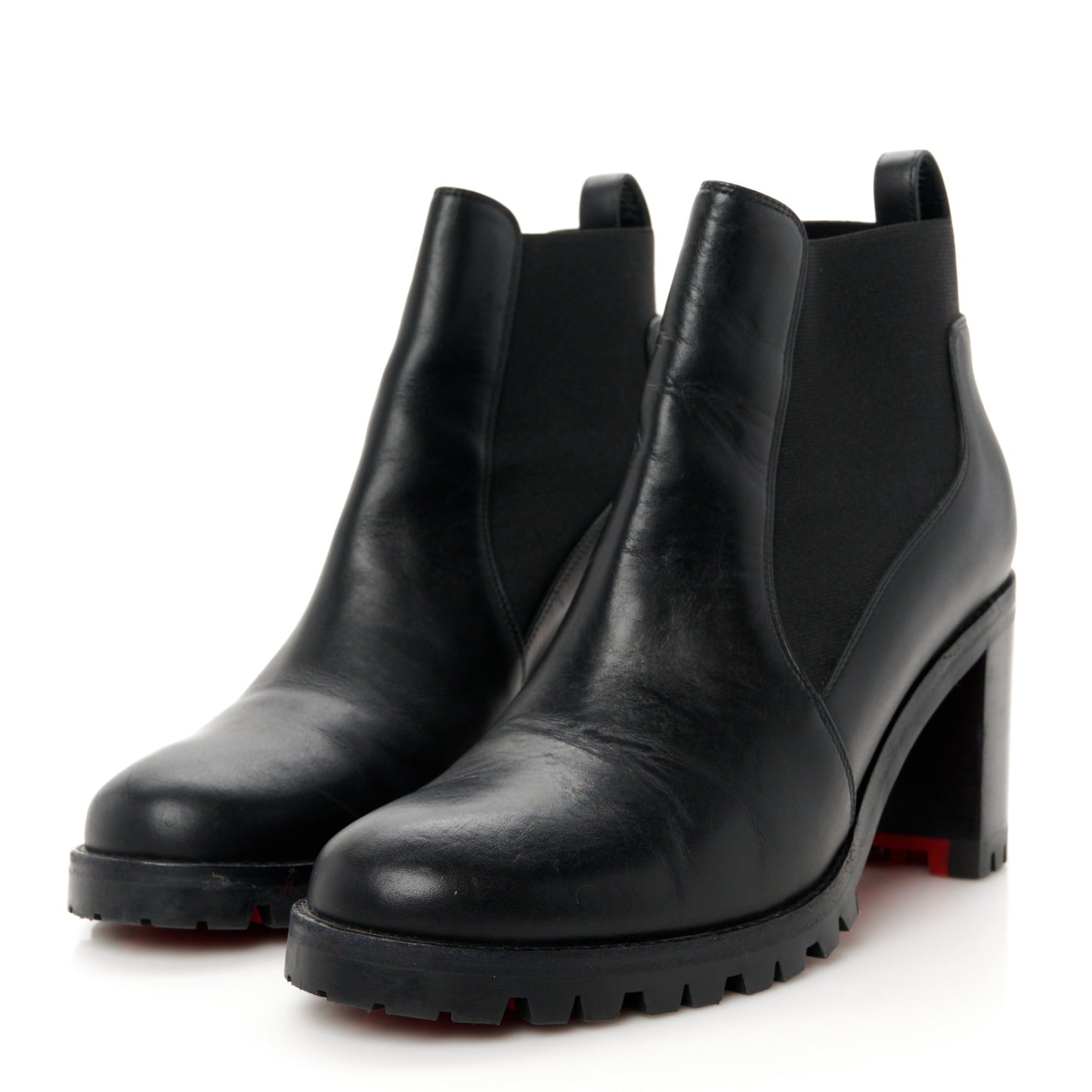 Calfskin Marchacroche 70 Chelsea Boots 36 Black