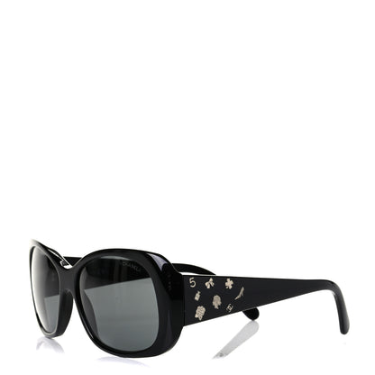 Chanel Acetate Charms Sunglasses 5123 Black 1 of 5