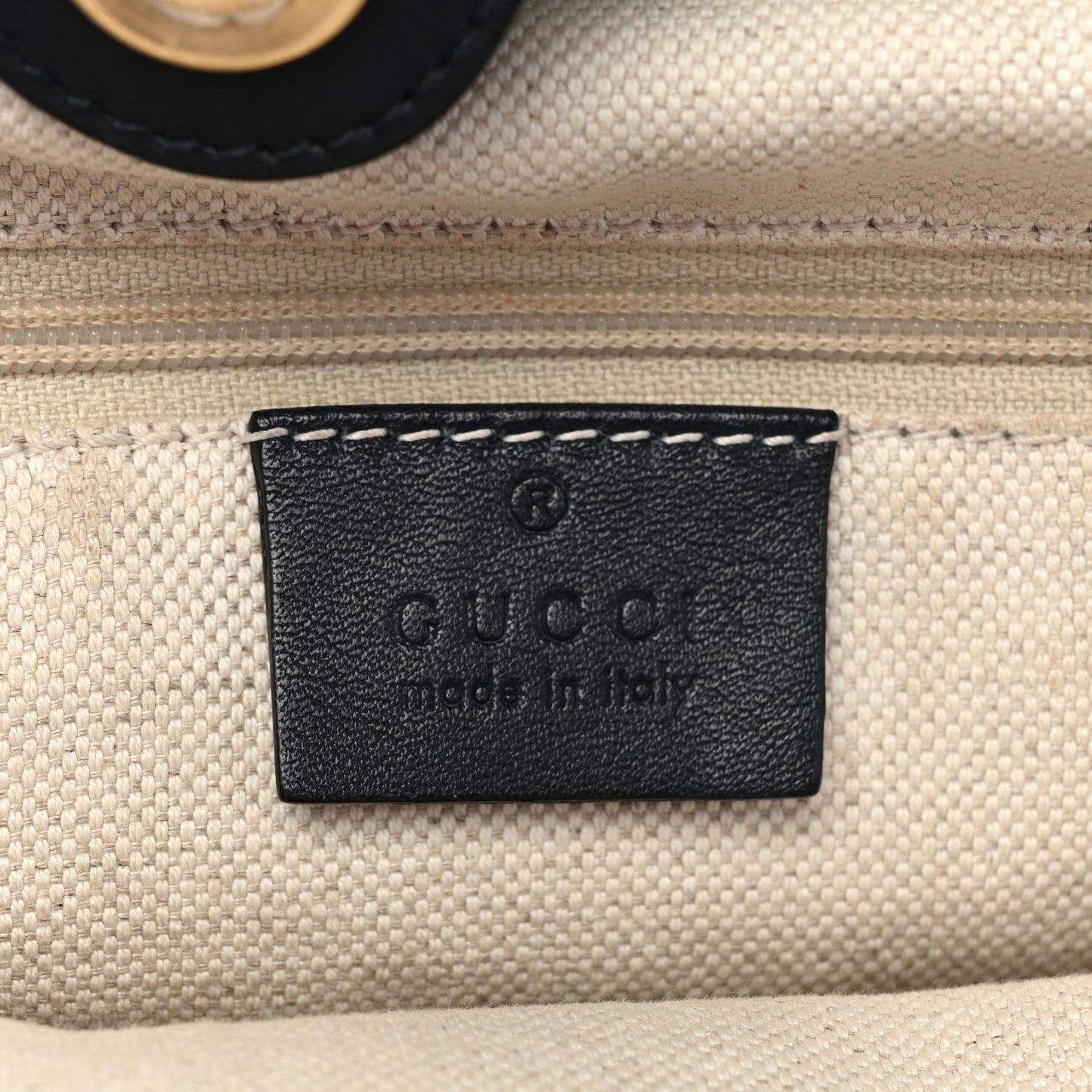 Guccissima Medium Sukey Tote Dark Blue