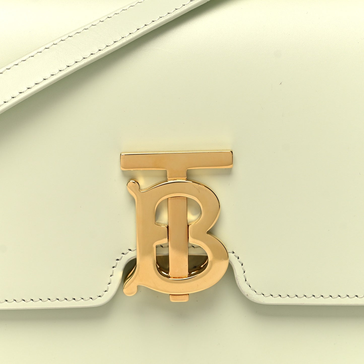 Calfskin Small TB Bag Pale Sage