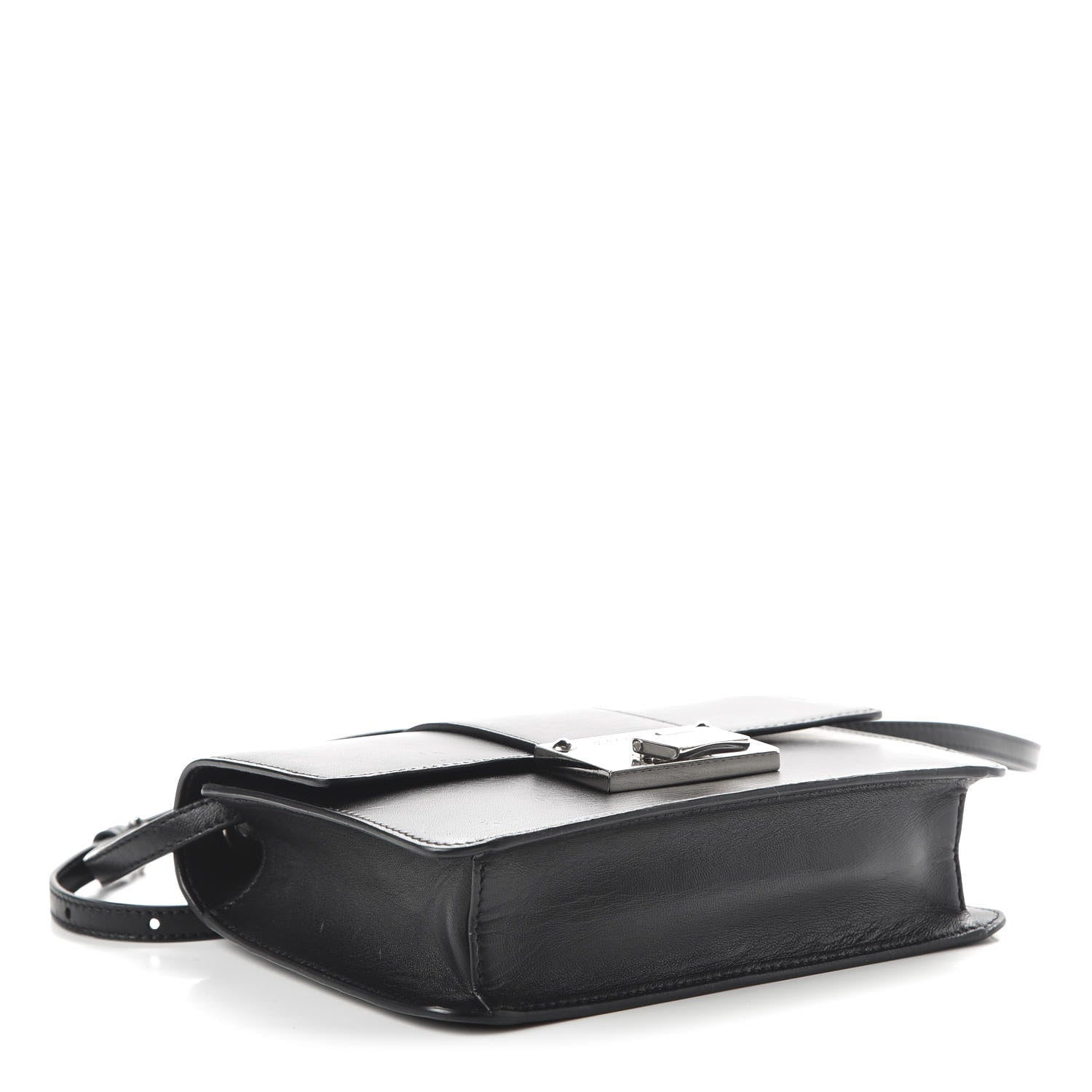 Jimmy Choo Smooth Calfskin Rebel Crossbody Bag Black 3 of 8