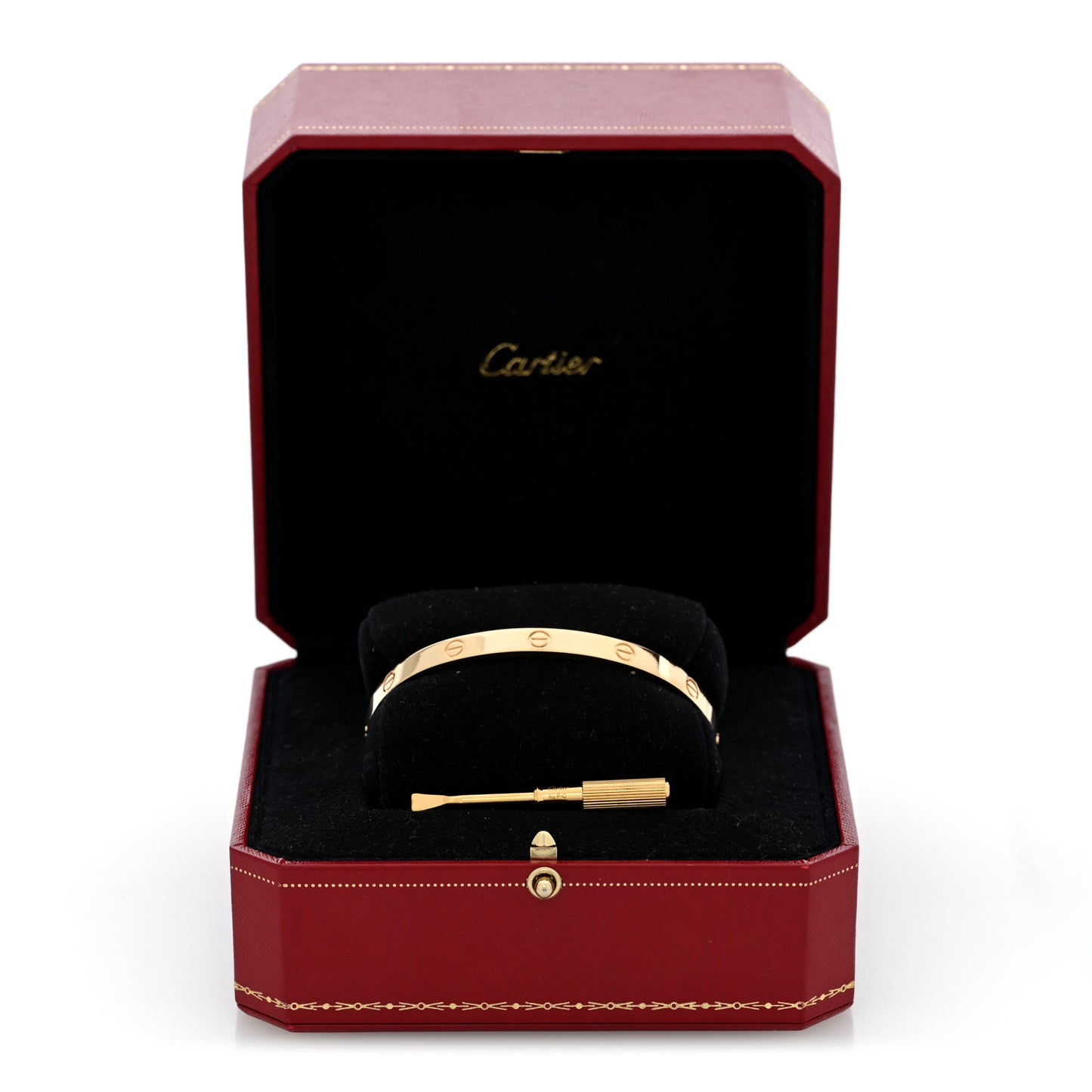 18K Yellow Gold LOVE Bracelet 20