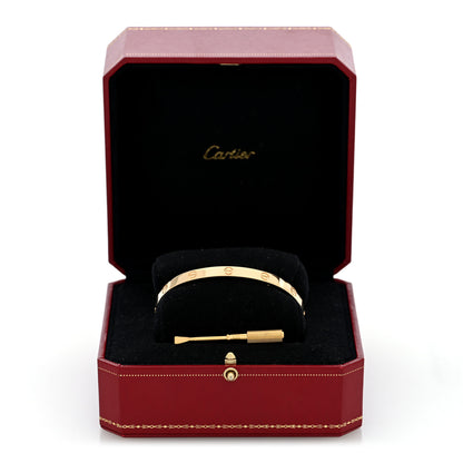 Cartier 18K Yellow Gold LOVE Bracelet 20 8 of 8