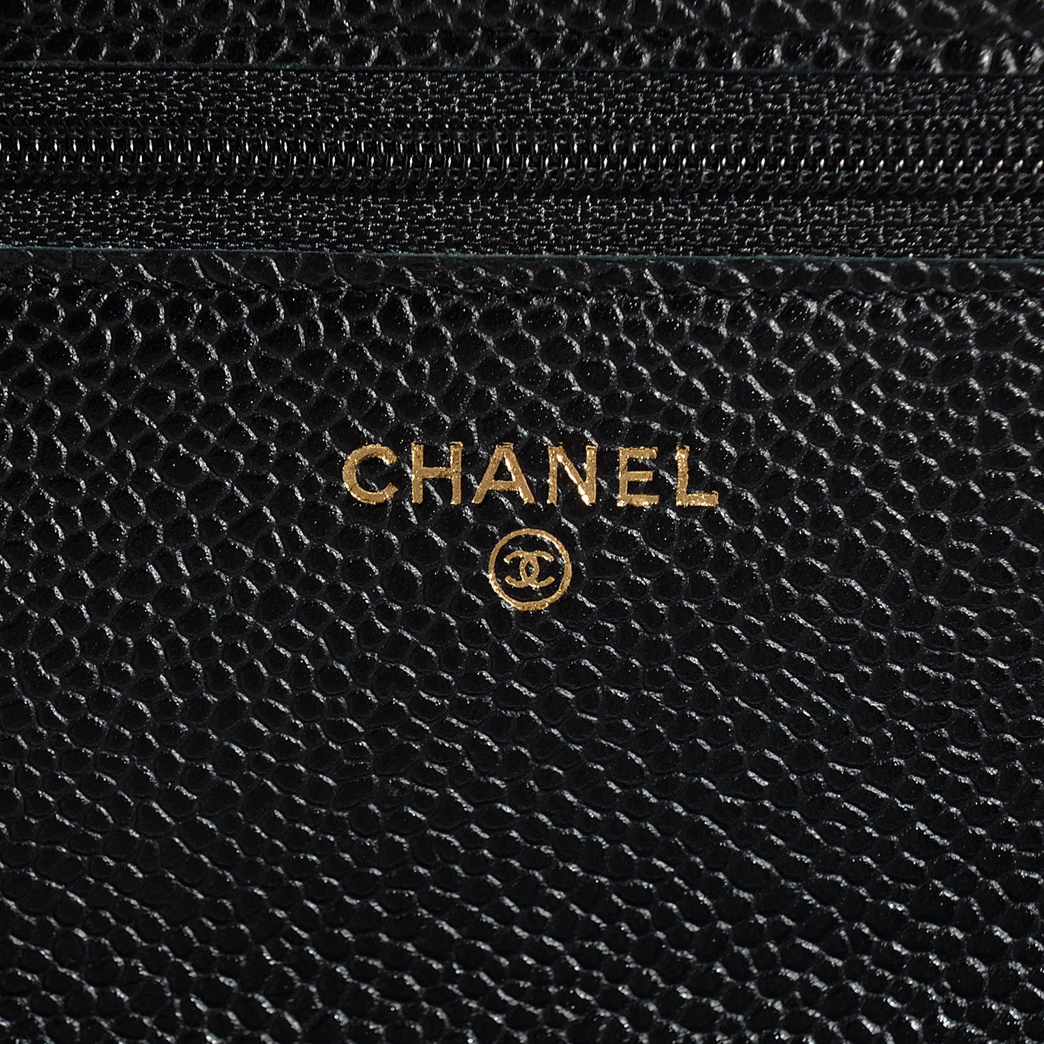 Chanel Caviar Quilted Wallet On Chain WOC Black 7 of 9