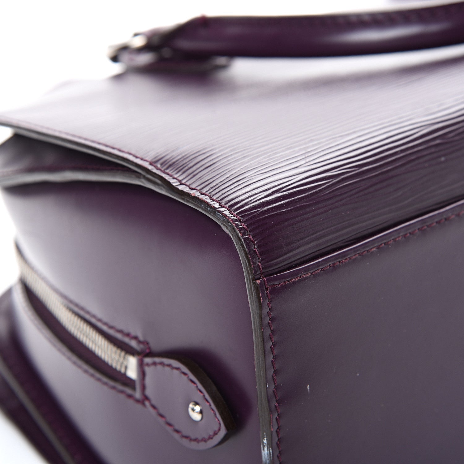 Louis Vuitton Epi Pont-Neuf PM Cassis 10 of 14