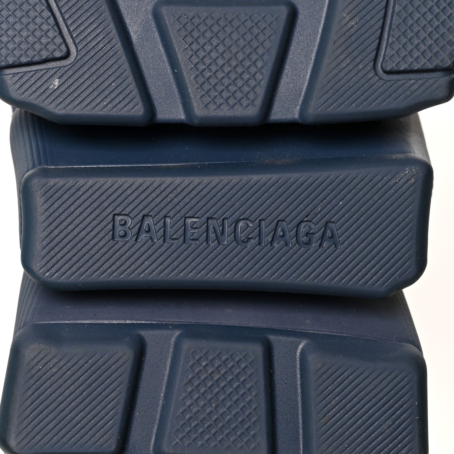 Balenciaga Technical 3D Recycled Knit Womens Speed 2.0 Sneakers 37 Monocolor Dark Navy 7 of 7