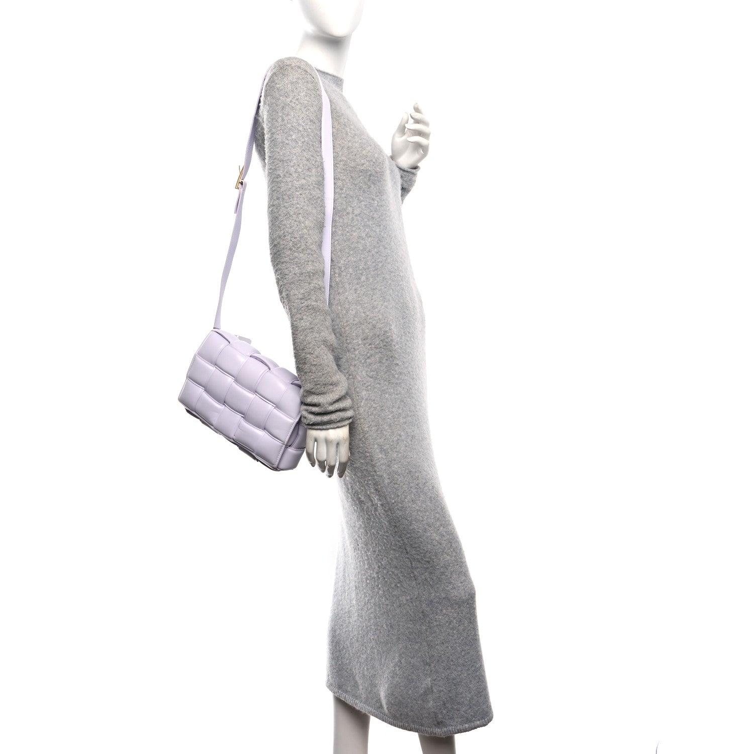Bottega Veneta Nappa Maxi Intreccio Padded Cassette Crossbody Bag Mirth Washed 2 of 12