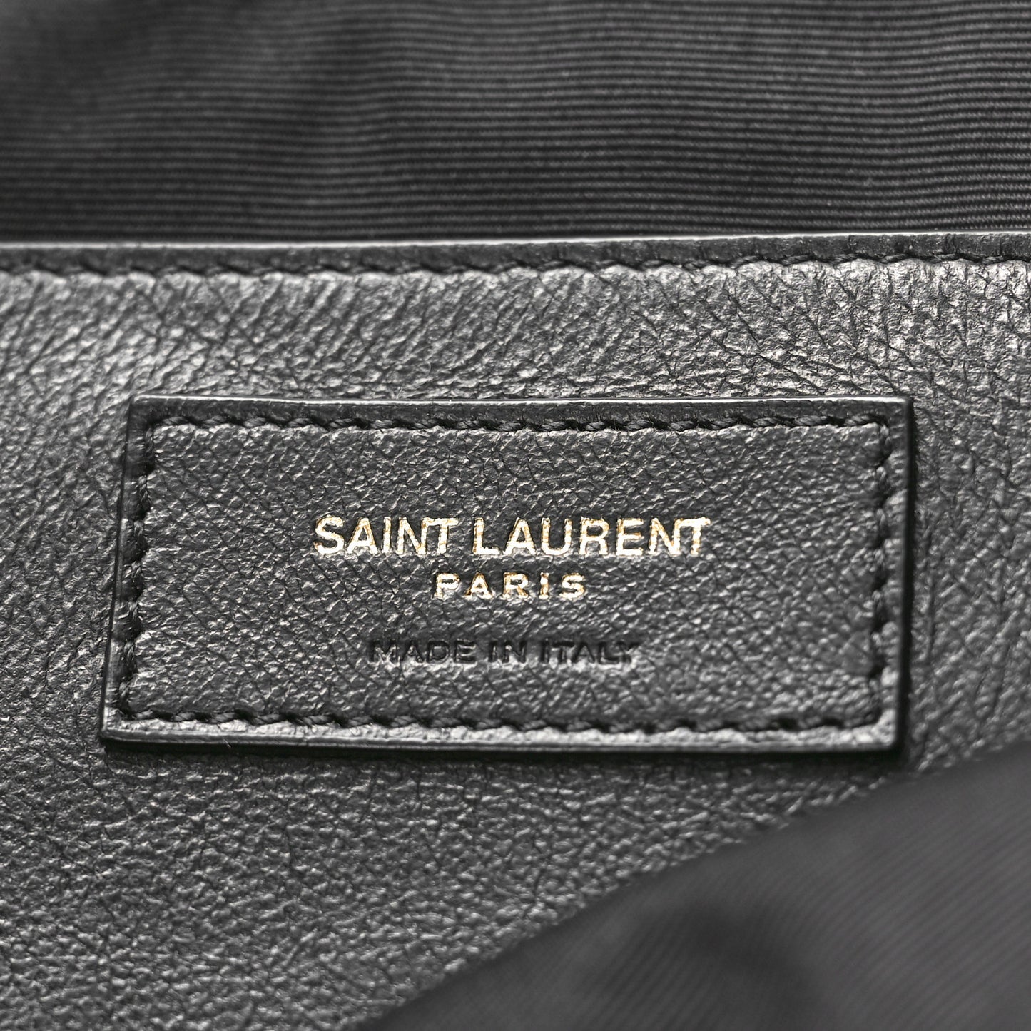Lambskin Matelasse Monogram Large Jamie 4.3 Black
