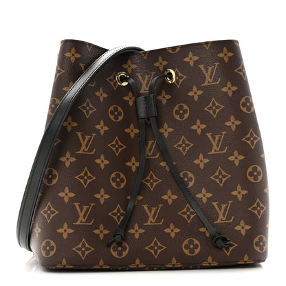 Louis Vuitton Monogram Neonoe MM Black 1 of 14