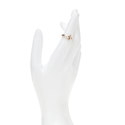 Tiffany 18K Rose Gold 2.5mm T T1 Ring 49 4.75 2 of 5
