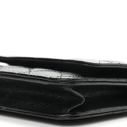 Chanel Caviar Quilted Wallet On Chain WOC Black 12 of 14