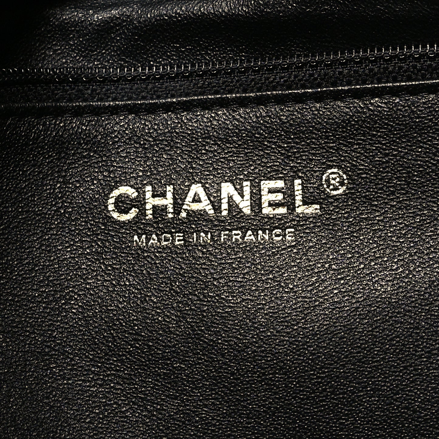 Caviar Quilted Flap Clutch Black