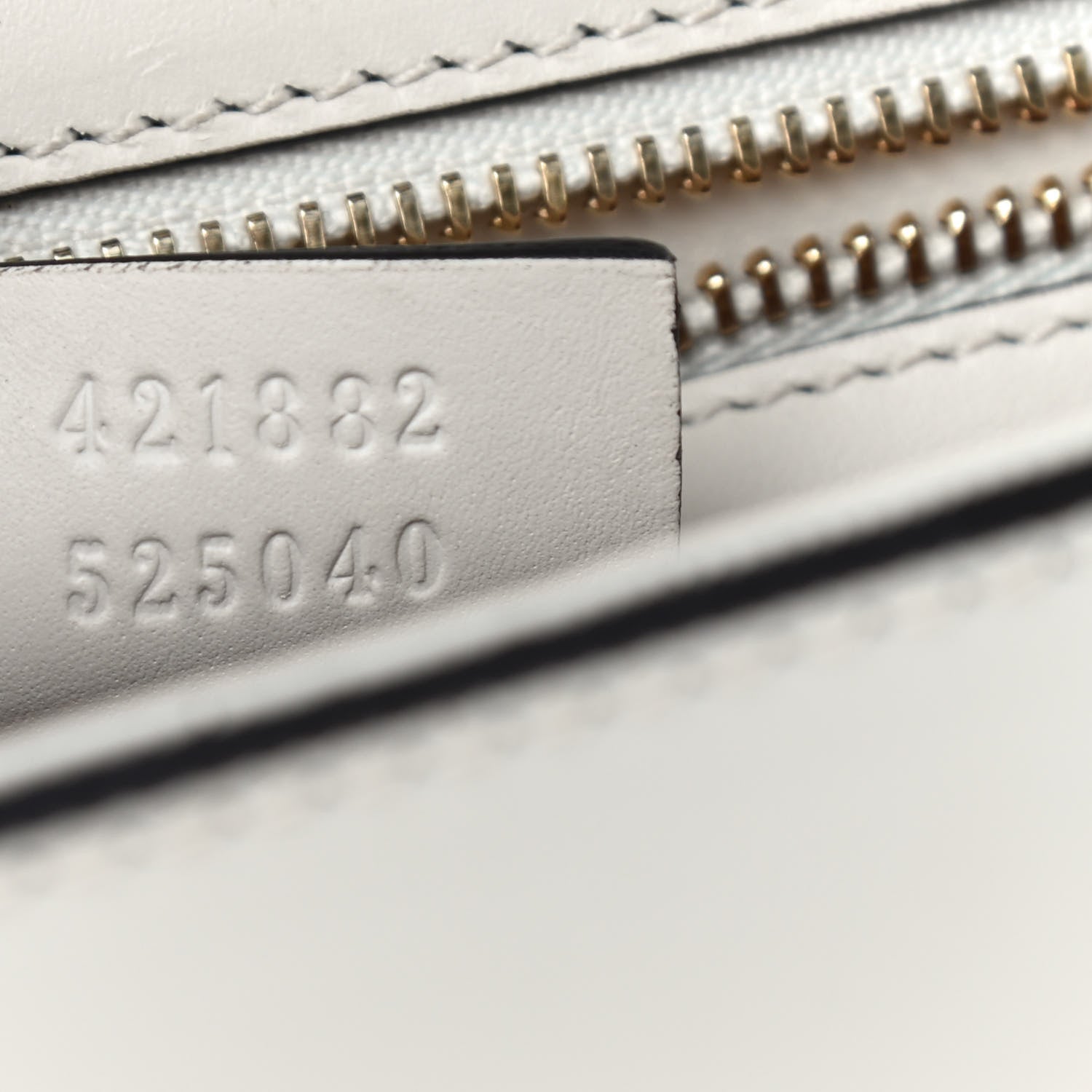 Gucci Calfskin Small Sylvie Shoulder Bag Off White 7 of 12