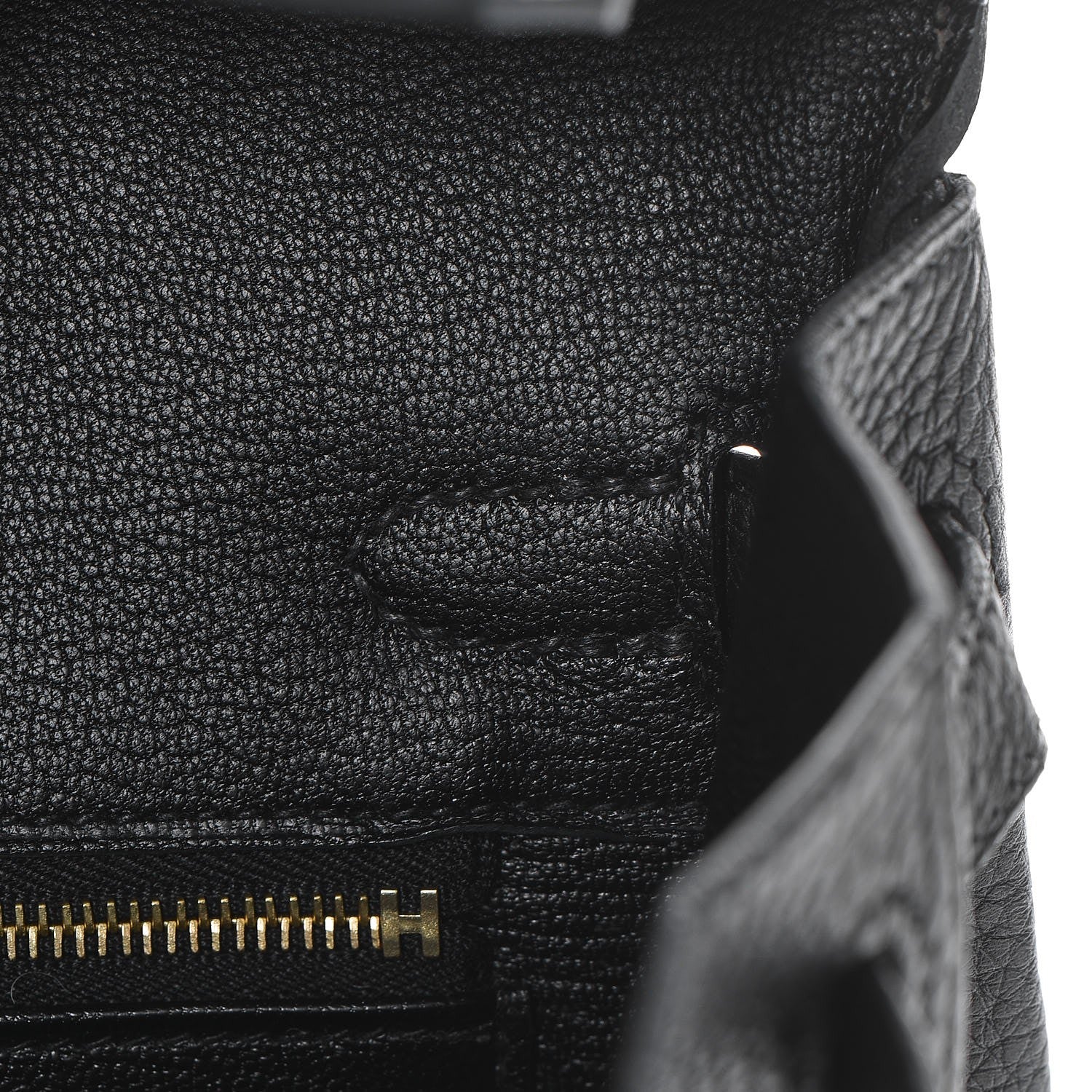 Hermes Togo Birkin 25 Black 16 of 31