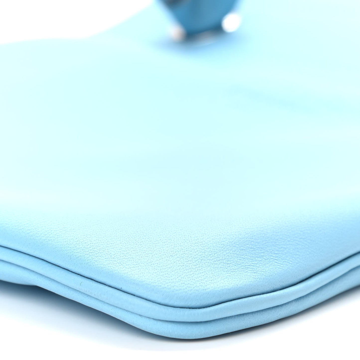 Milo Lambskin Swift Mini Aline Bleu Du Nord