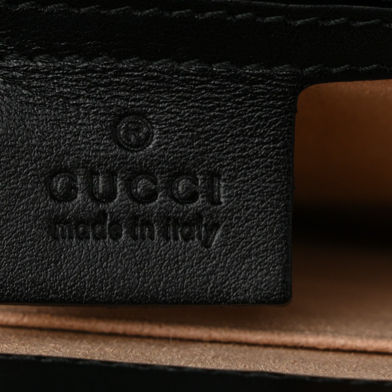 Gucci Calfskin Matelasse GG Marmont Clutch Black 6 of 11