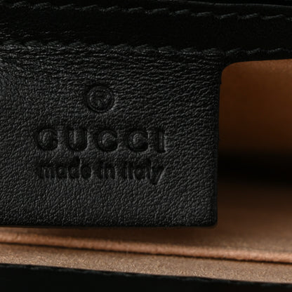 Gucci Calfskin Matelasse GG Marmont Clutch Black 6 of 11