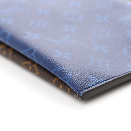 Louis Vuitton Monogram Small Outdoor Pouch Pacific Blue 9 of 9