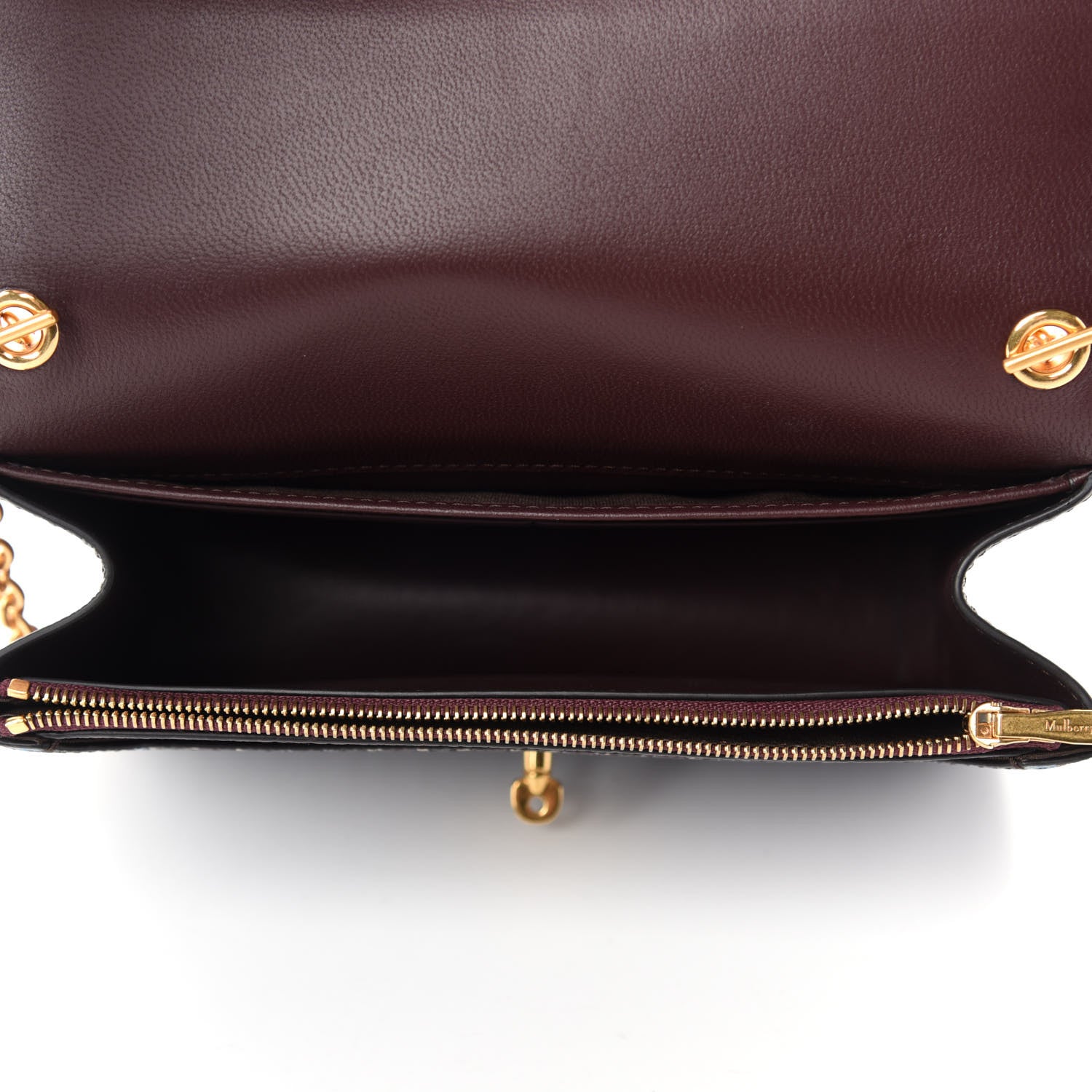 Mulberry Saffiano Multi Dots Small Darley Satchel Dark Moss 5 of 9