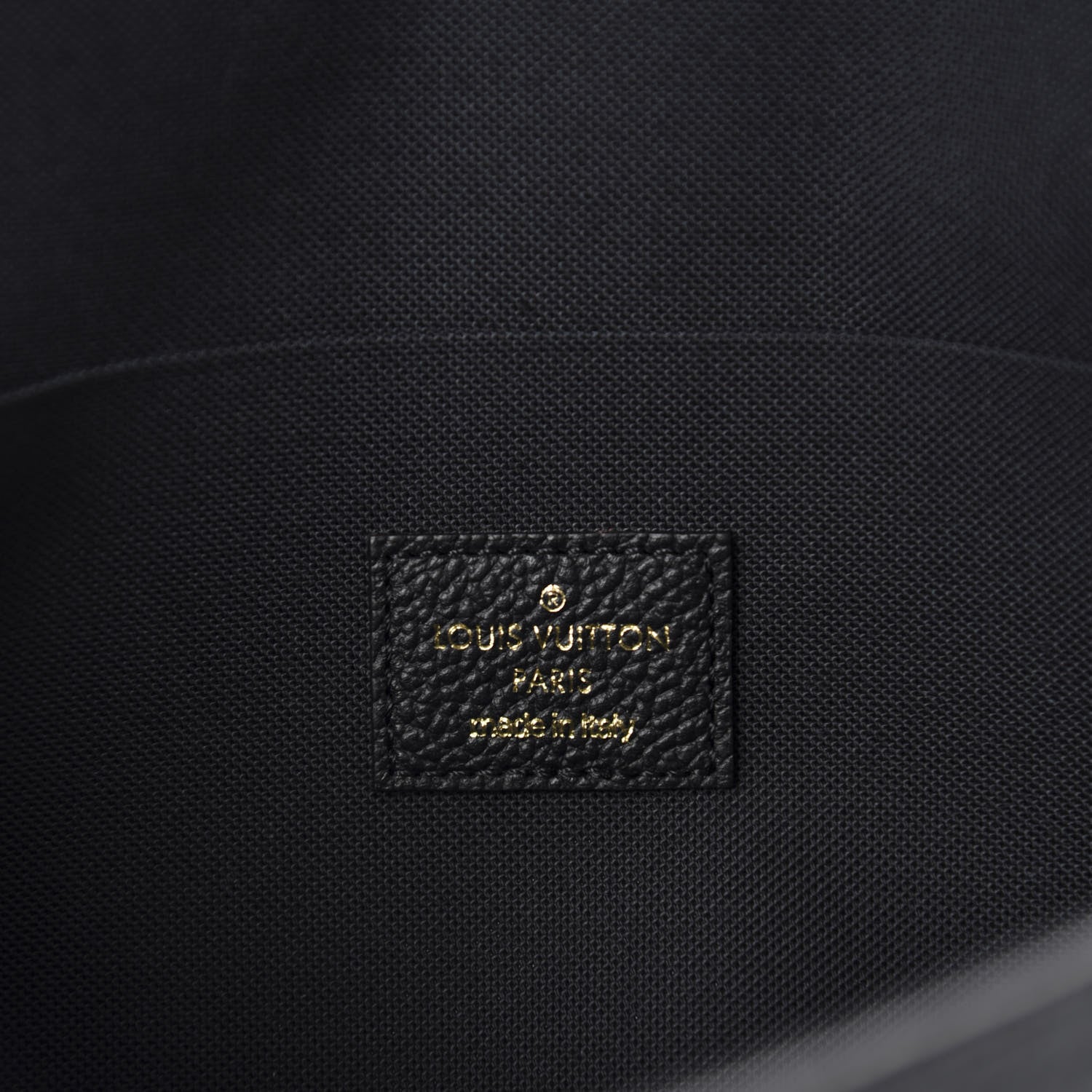Louis Vuitton Empreinte Pochette Felicie Chain Wallet Black 9 of 11
