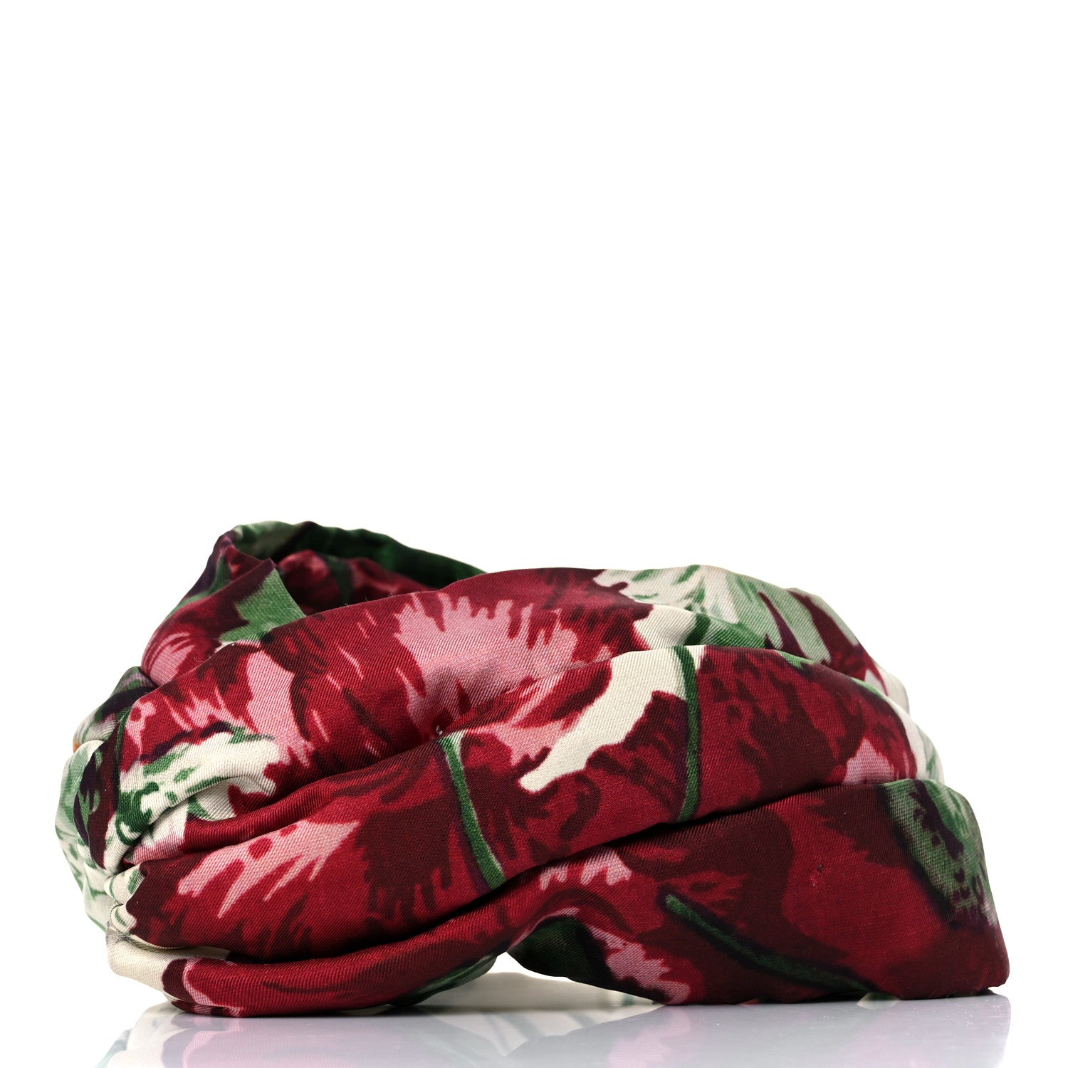 Gucci Silk Flora Print Headband M Multicolor 3 of 9