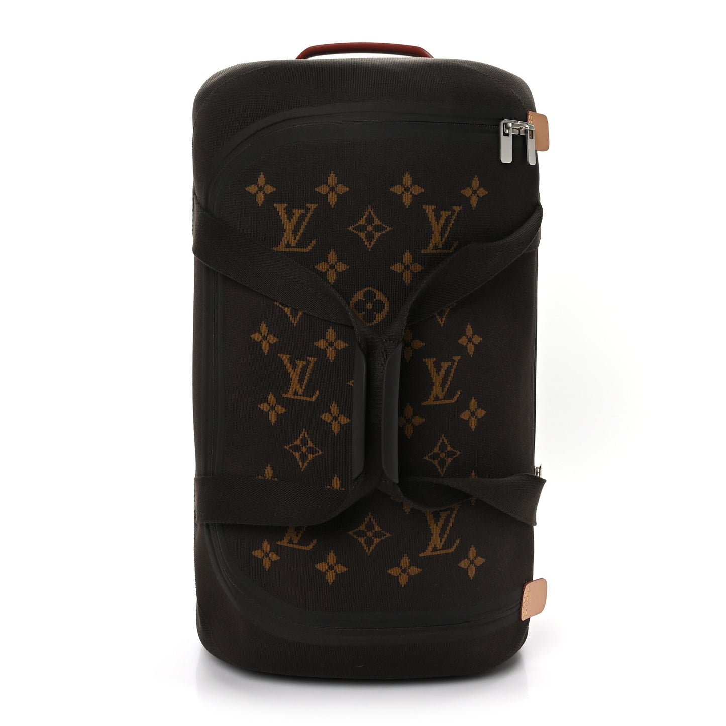 Knit Monogram Horizon Soft Duffle 55 Marron