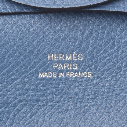 Hermes Epsom Bastia Coin Purse Bleu Azur 5 of 8