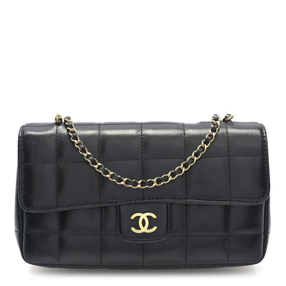 Chanel Lambskin Quilted Mini Chocolate Bar Flap Black 1 of 9