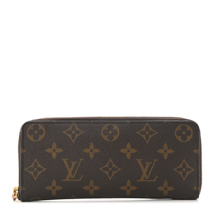 Louis Vuitton Monogram Clemence Wallet Rose Ballerine 1 of 7