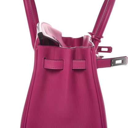 Hermes Swift Birkin 25 Rose Pourpre 13 of 35