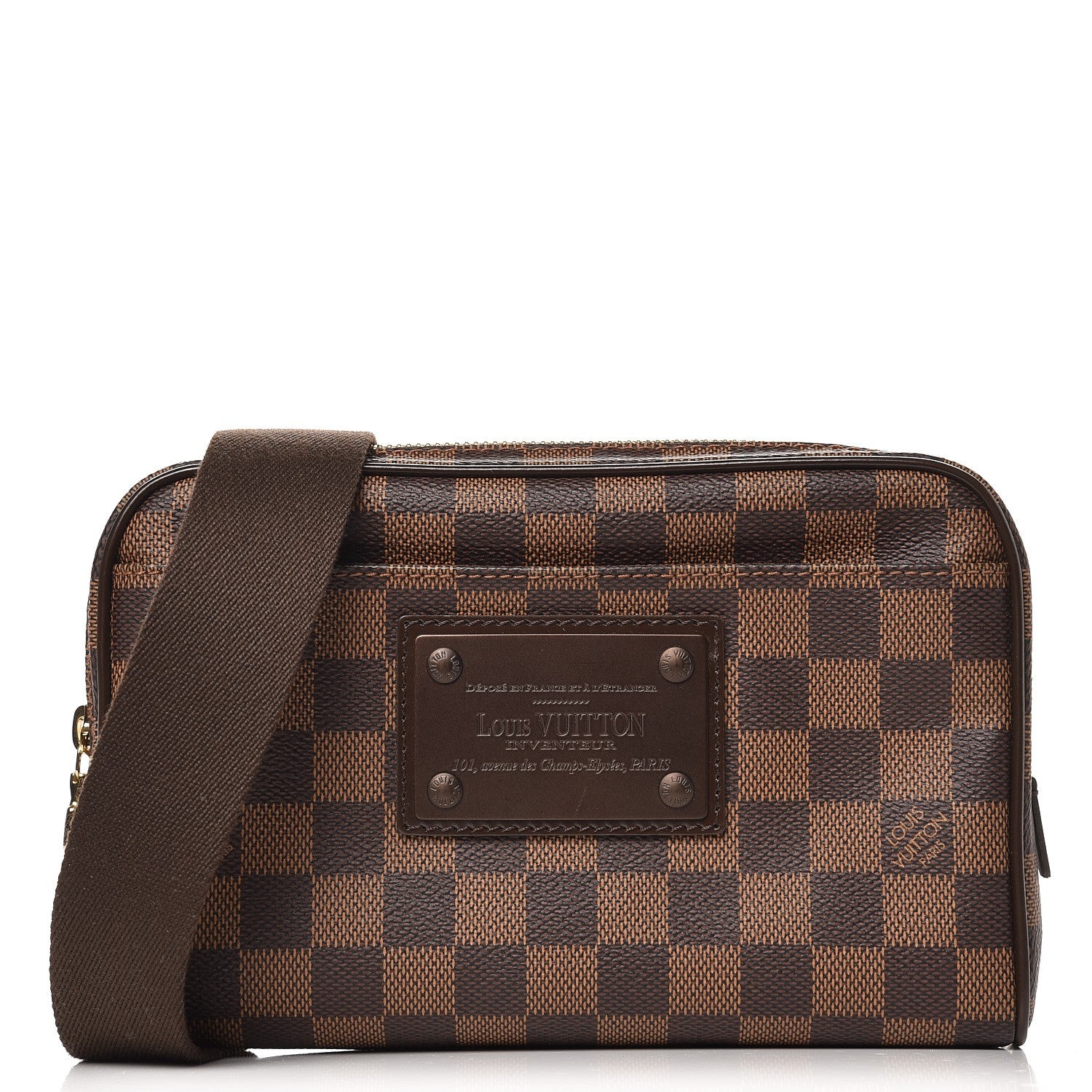 Louis Vuitton Damier Ebene Brooklyn Bum Bag 1 of 10