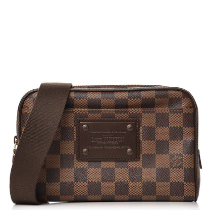 Louis Vuitton Damier Ebene Brooklyn Bum Bag 1 of 10