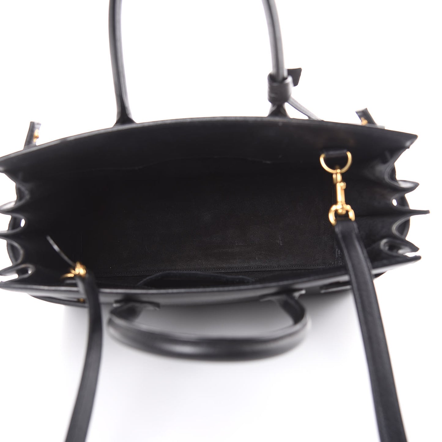 Calfskin Baby Sac De Jour Black