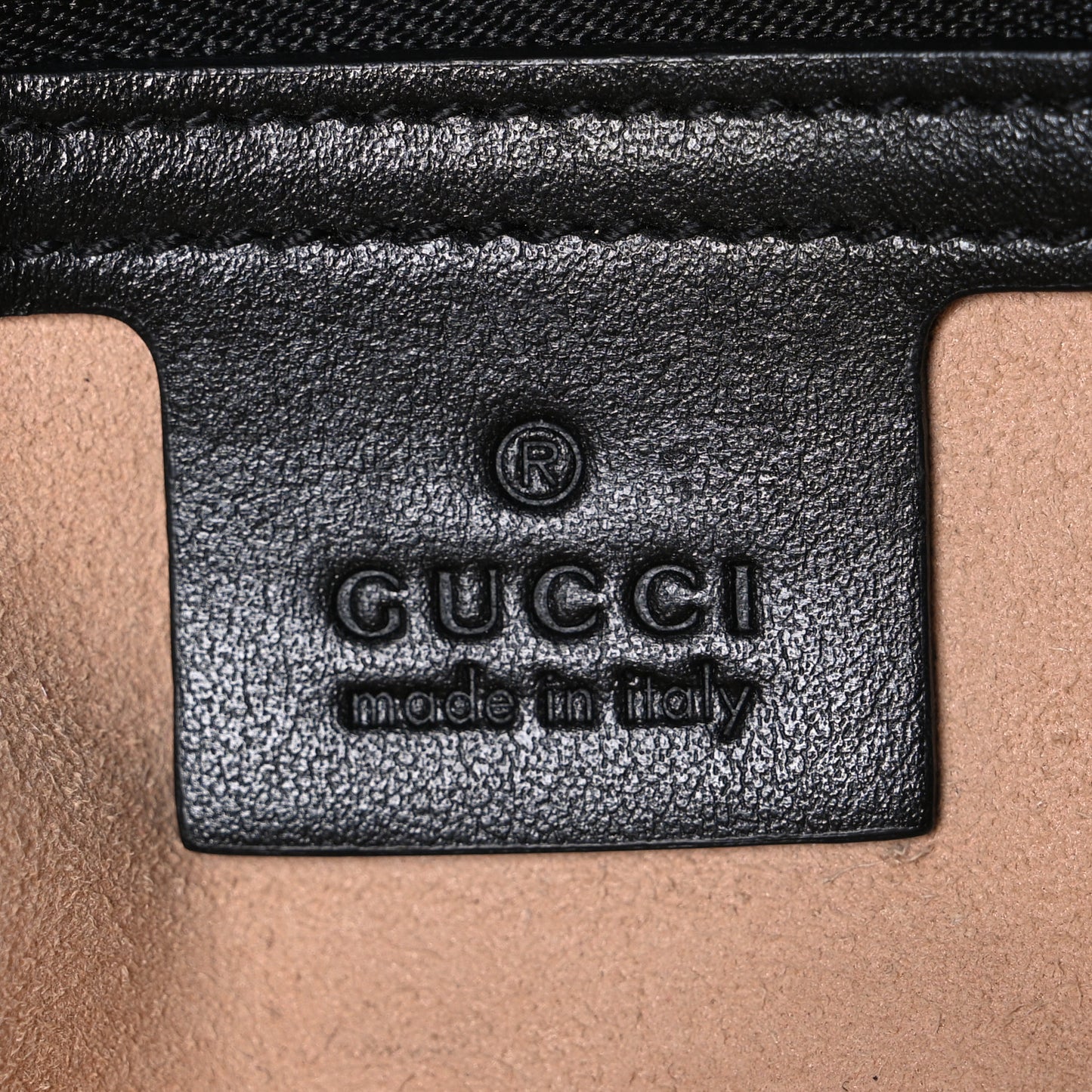 Calfskin Matelasse Small GG Marmont Shoulder Bag Black