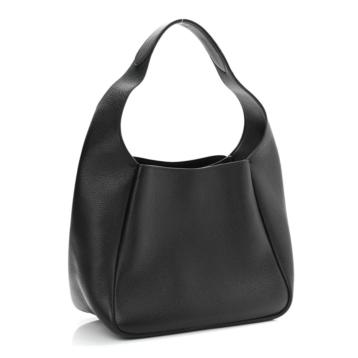 Prada Vitello Daino Soft Dynamique Hobo Black 3 of 10