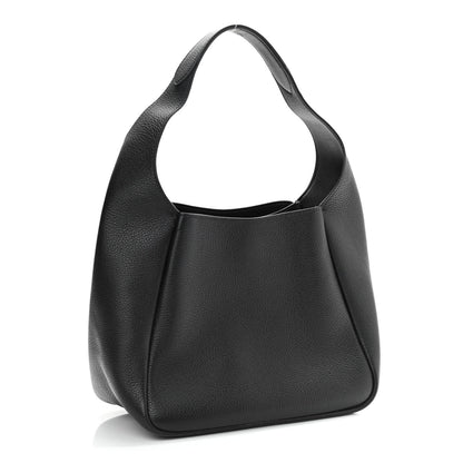 Prada Vitello Daino Soft Dynamique Hobo Black 3 of 10
