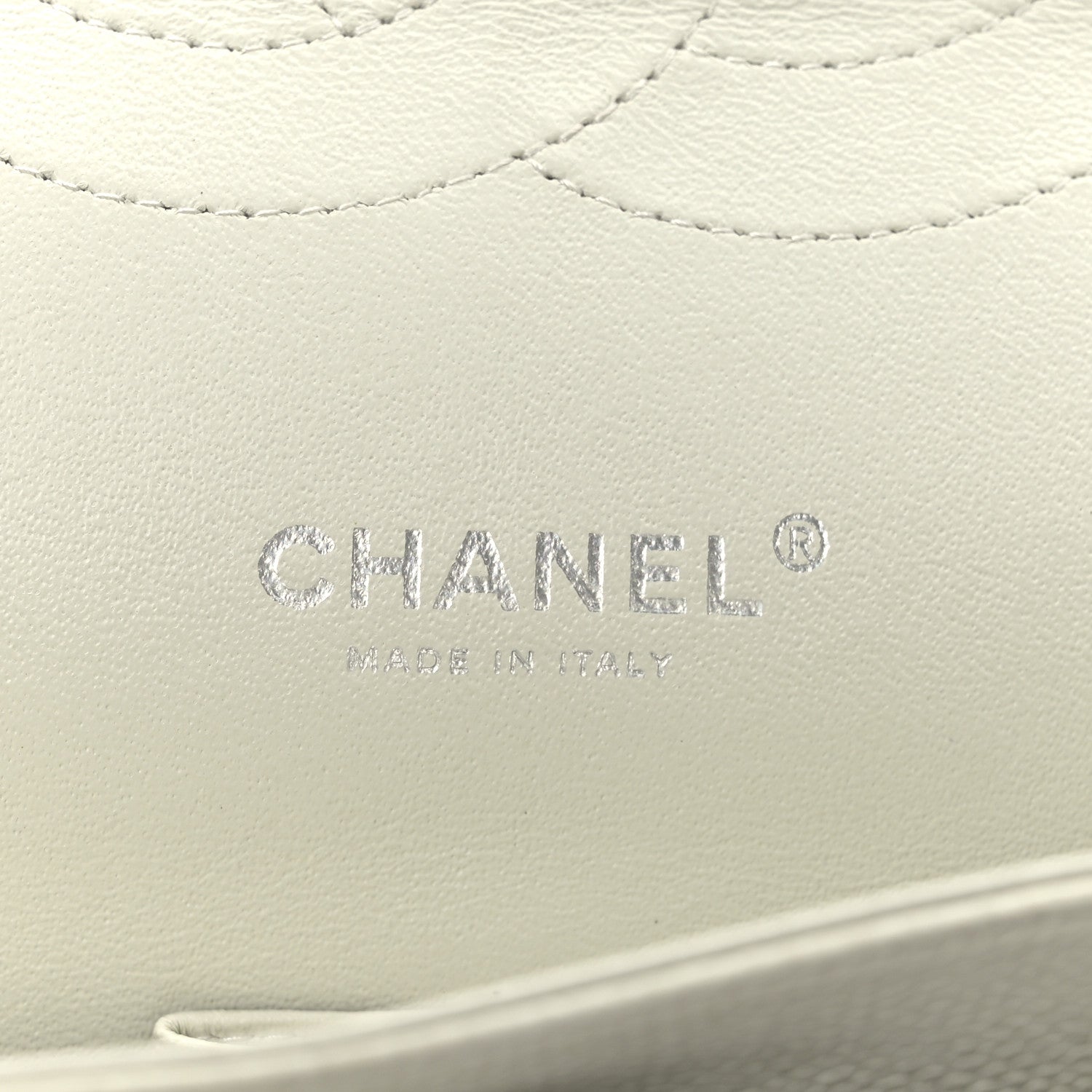 Chanel Caviar Quilted Maxi Double Flap Light Green 6 of 9