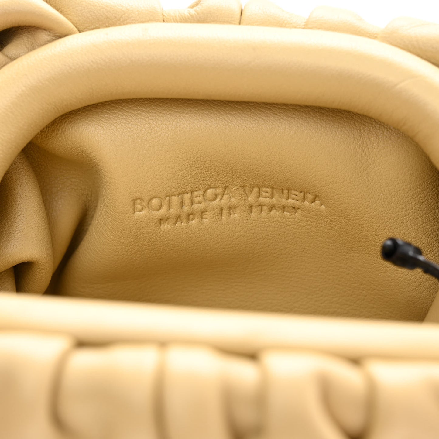 Butter Calfskin Coin Purse Tapioca