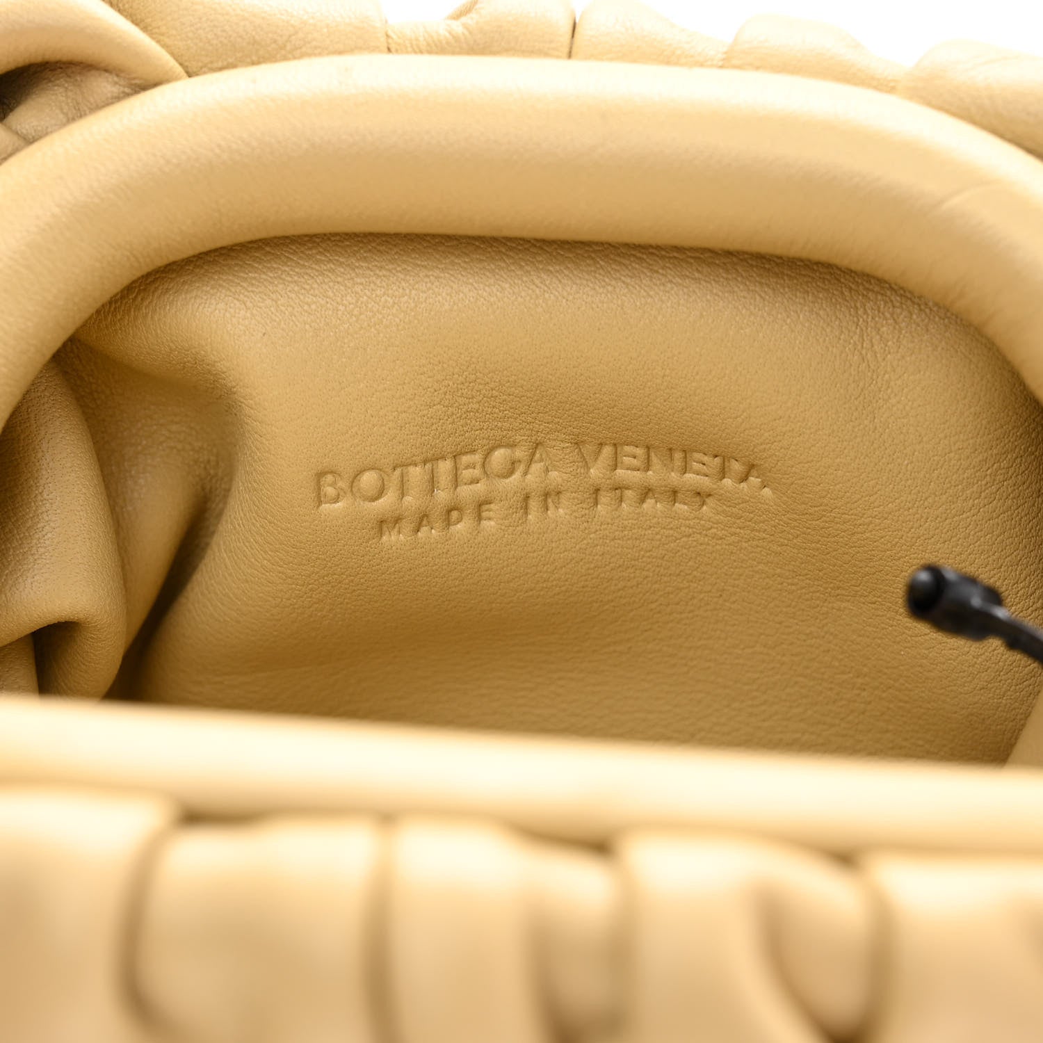 Bottega Veneta Butter Calfskin Coin Purse Tapioca 6 of 9
